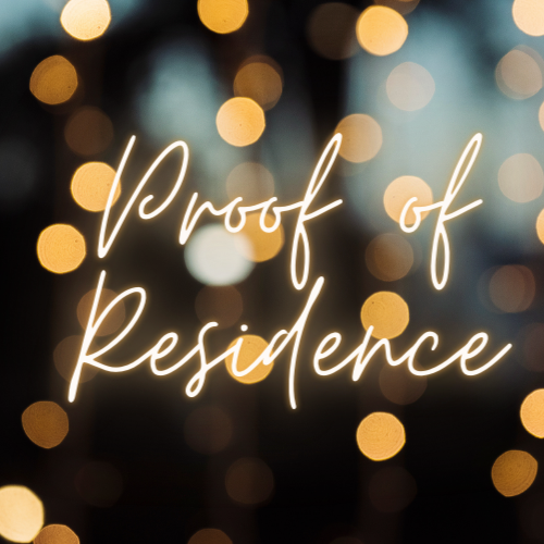 Proof of residence